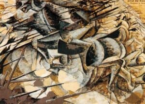 Painting by Boccioni
