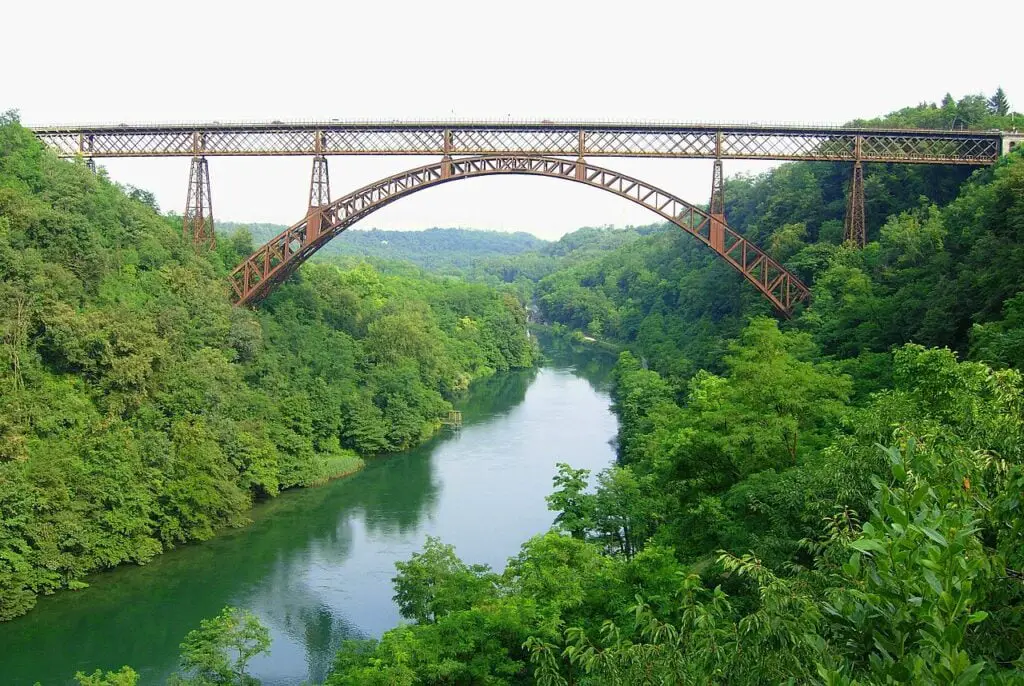 Bridge over Adda river 09.10.2023