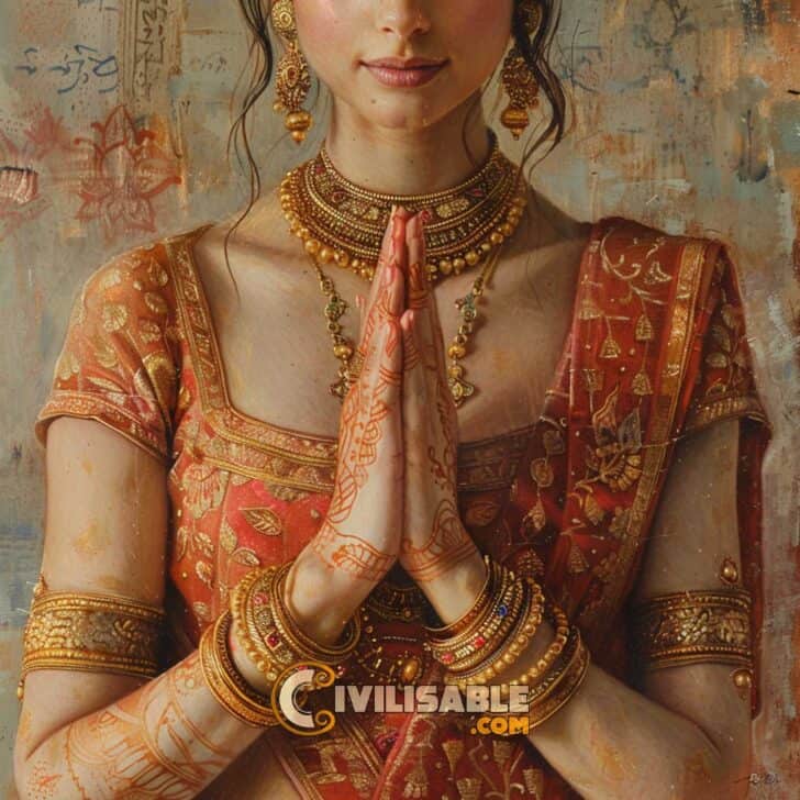 WHAT IS INDIAN CULTURE CALLED visual data 7