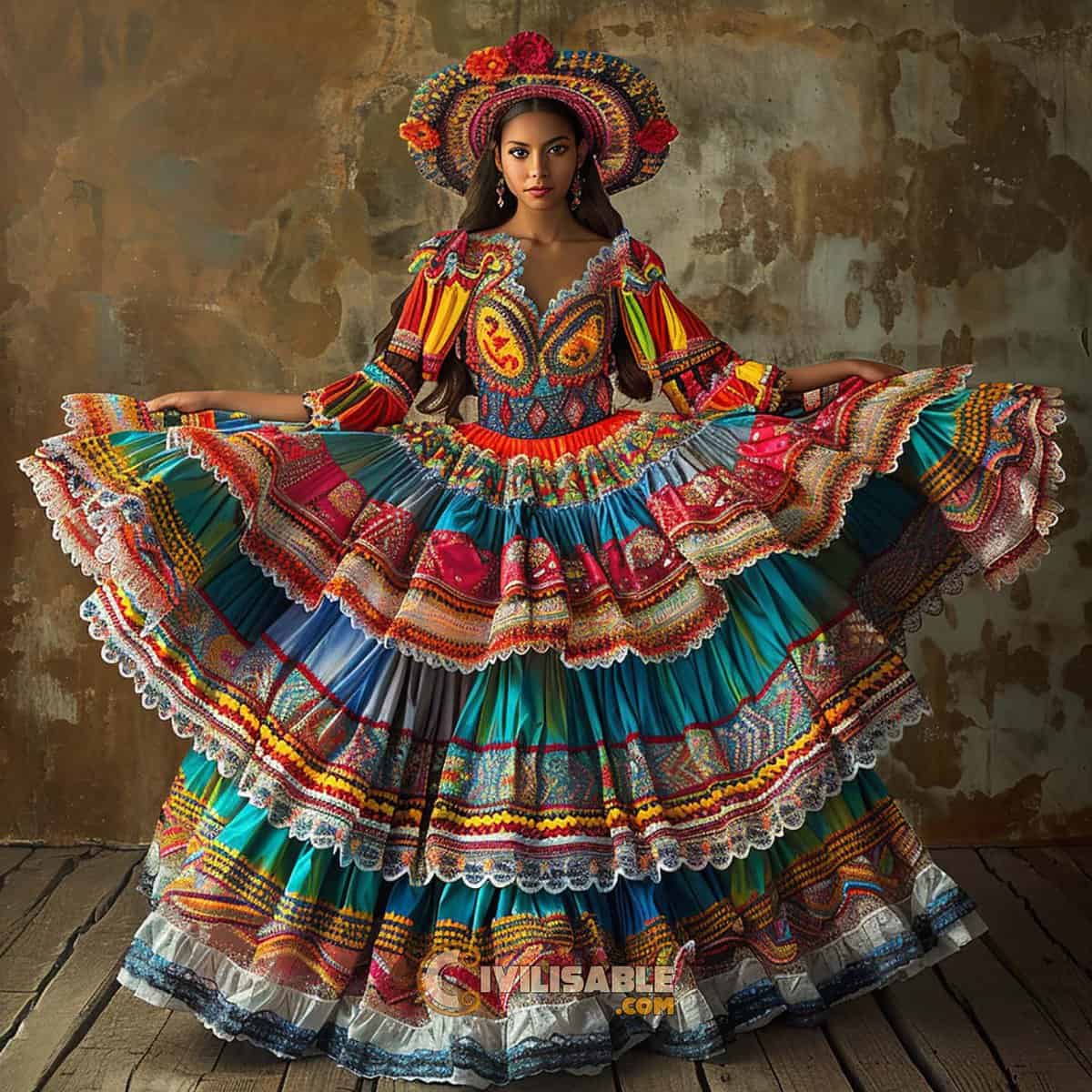 Colombian Traditional Garments Roots Influence
