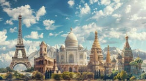 Famous Landmarks of 41 Countries