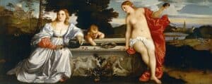 Sacred love and profane love