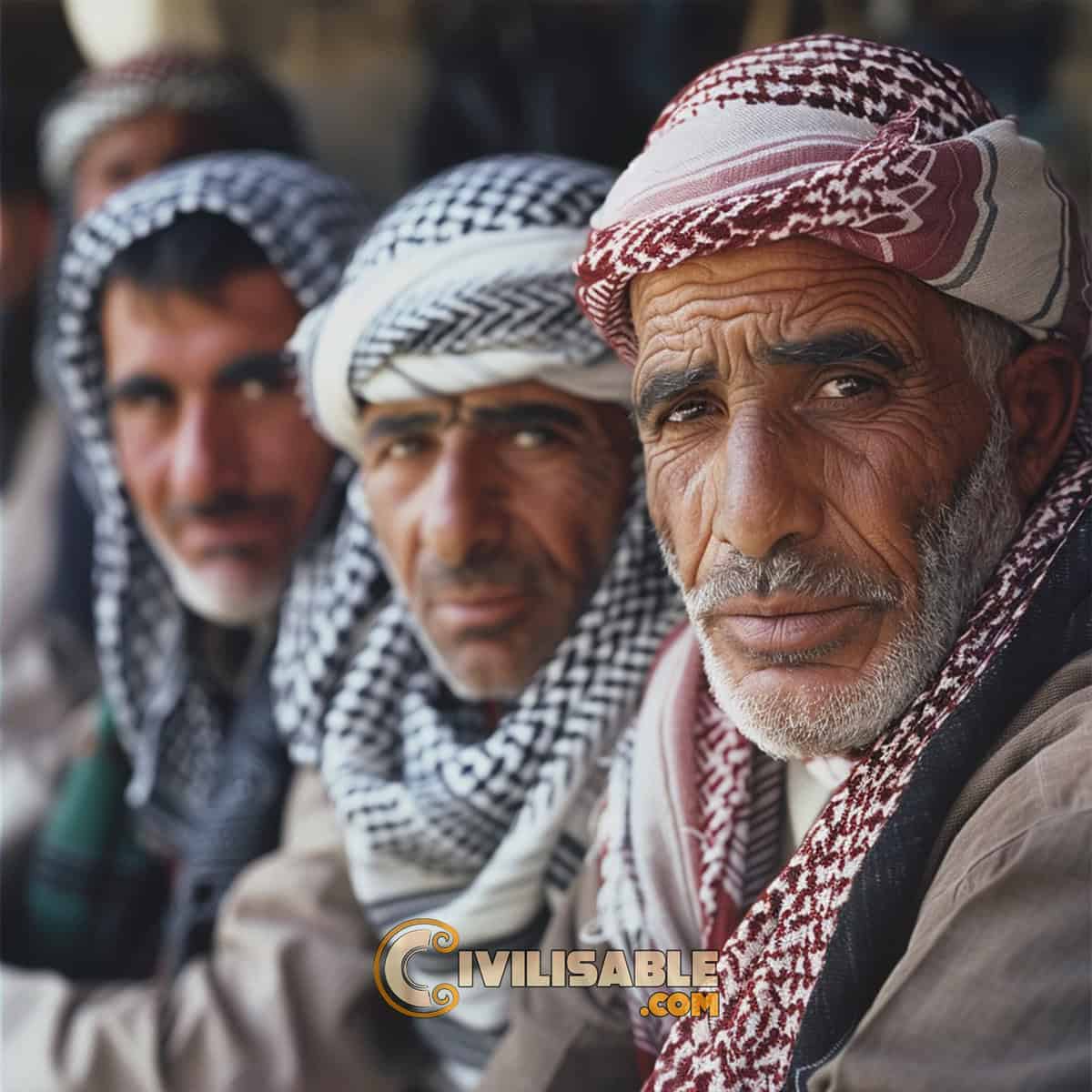 Traditional Jordanian Mens Attire 14.12.2024