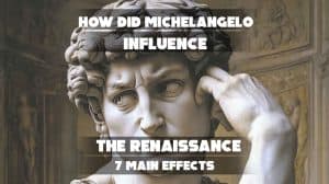 Artistic depiction of Michelangelo’s influence on Renaissance art.