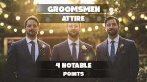 Perfectly coordinated for the big day.