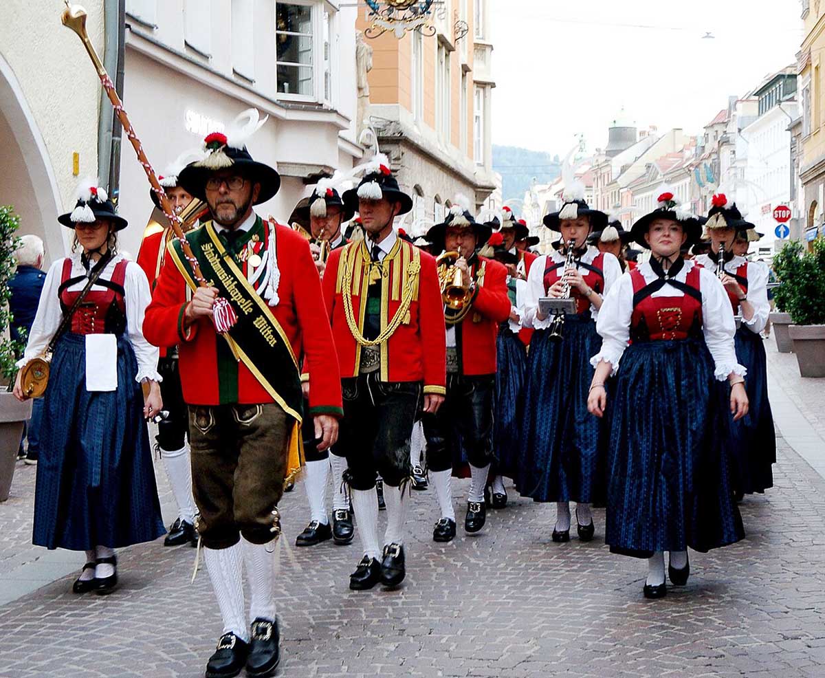 Folk group from Tyrol Austria European Union 7.12.2025