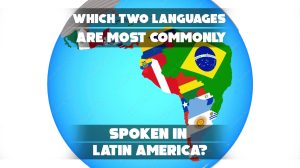 Map showing the countries of Latin America in different colors.