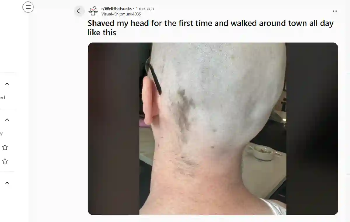 Wrong haircut