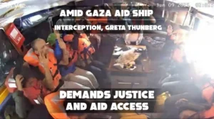 Amid Gaza Aid Ship Interception, Greta Thunberg Demands Justice and Aid Access