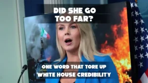 Press Secretary Karoline Leavitt Faces Backlash Over "Stupid" Remark