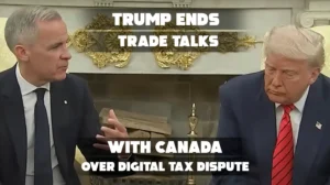 Trump Ends Trade Talks with Canada