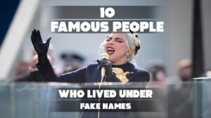 Portrait of a celebrity known for using a fake identity