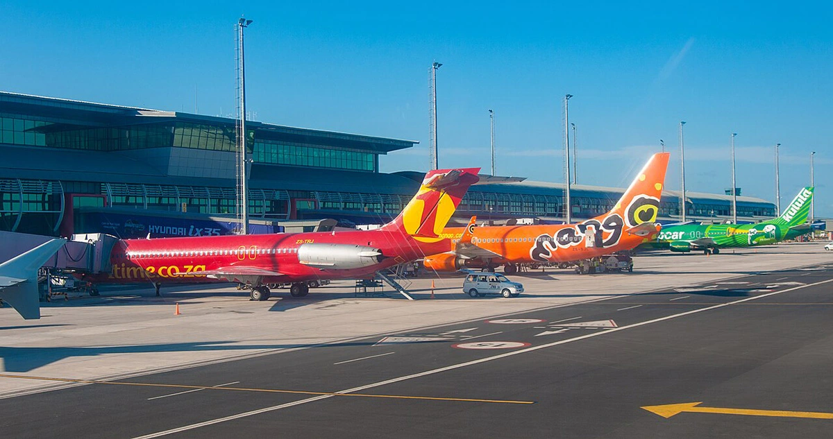 Aircraft at King Shaka International Airport 14.07.2025