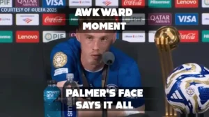 Cole Palmer’s Hilarious Reaction to Trump at Chelsea Trophy Ceremony