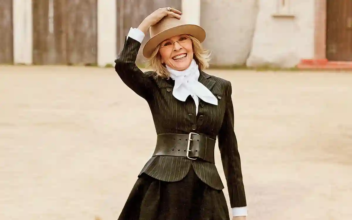 A photograph of Diane Keaton A photograph of Diane Keaton