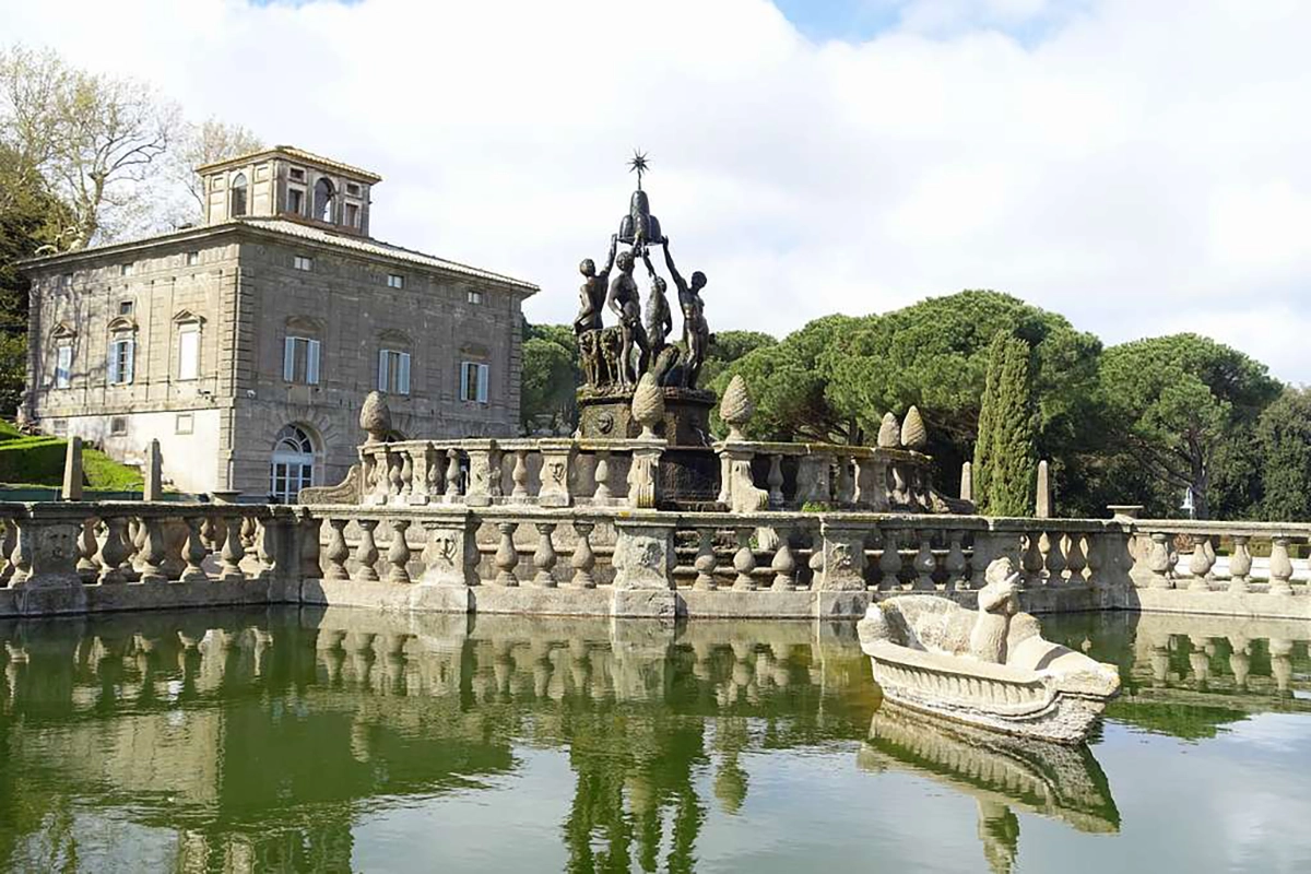 Fontana dei Mori in Villa Lante Bagnaia 27.7.2025