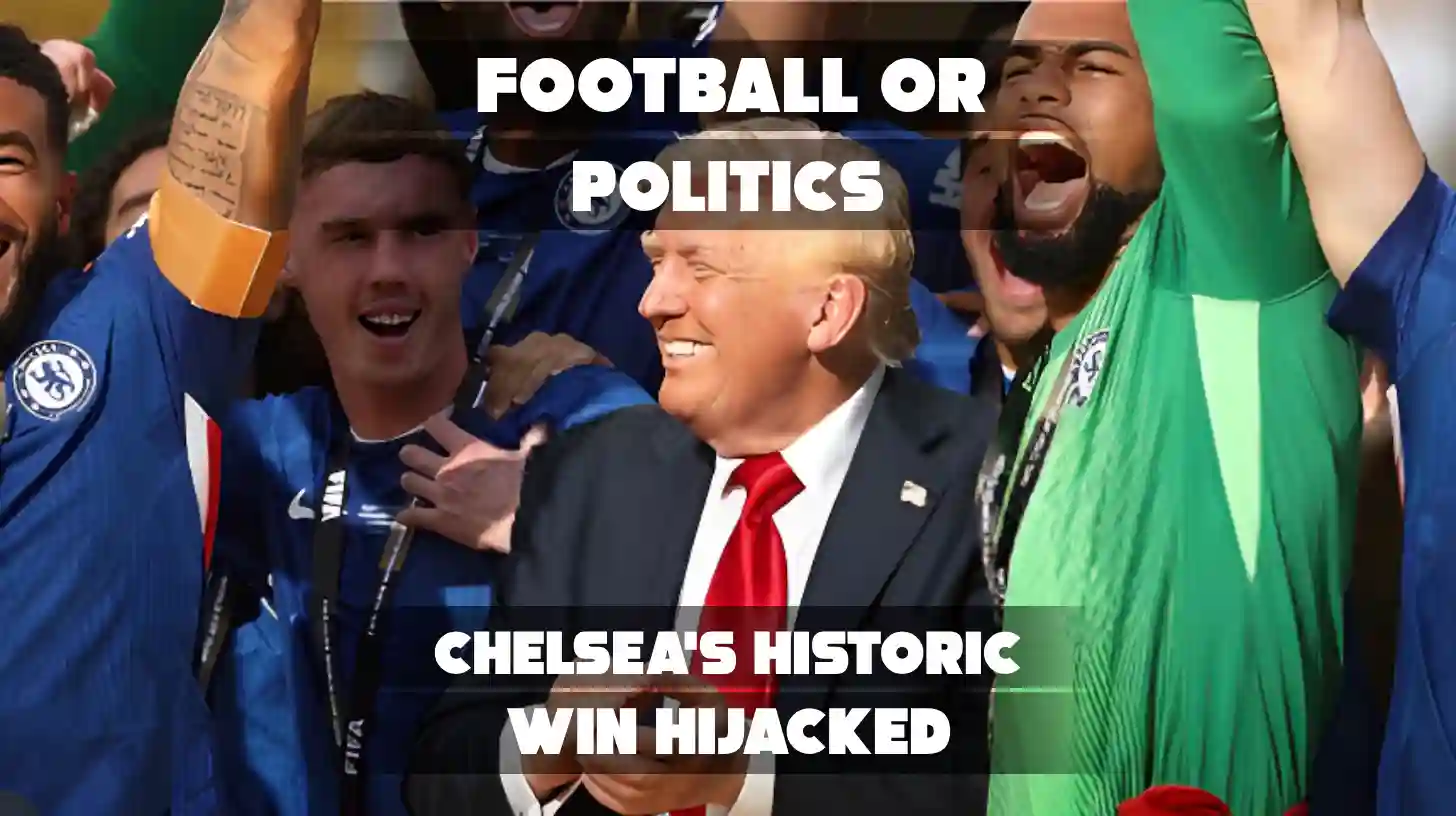 Trump Sparks Controversy at Club World Cup Trophy Lift During Chelsea’s Victory