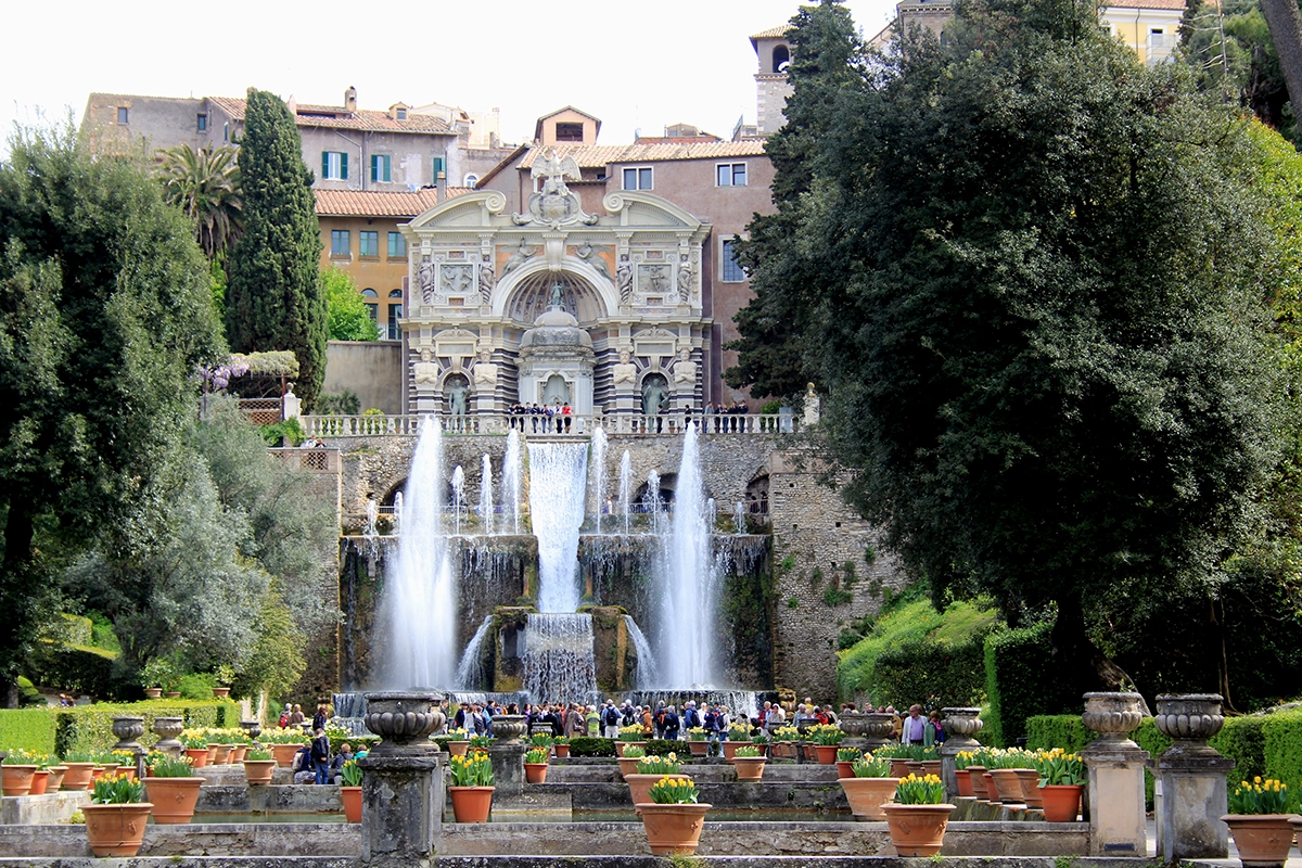 Fountain of the Organ Villa dEste Tivoli 27.7.2025