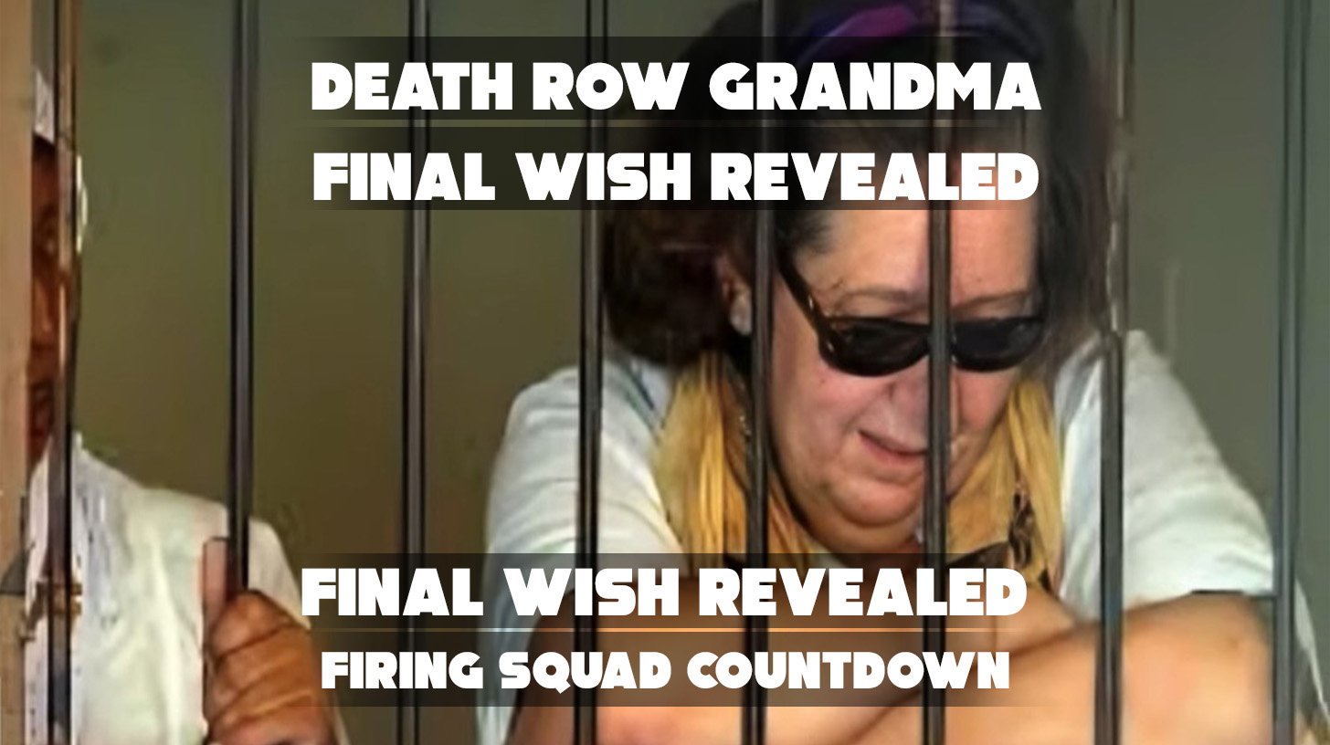 Lindsay Sandiford in Bali prison awaiting execution by firing squad