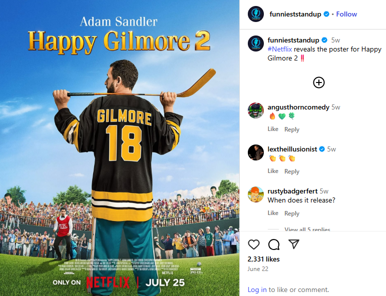 #Netflix reveals the poster for Happy Gilmore 2 #Netflix reveals the poster for Happy Gilmore 2