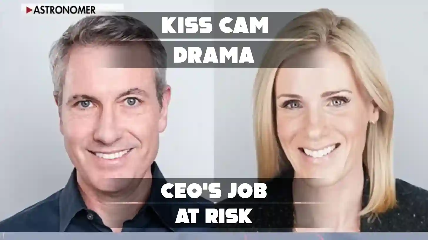 Astronomer CEO placed on leave after viral Coldplay kiss-cam moment.