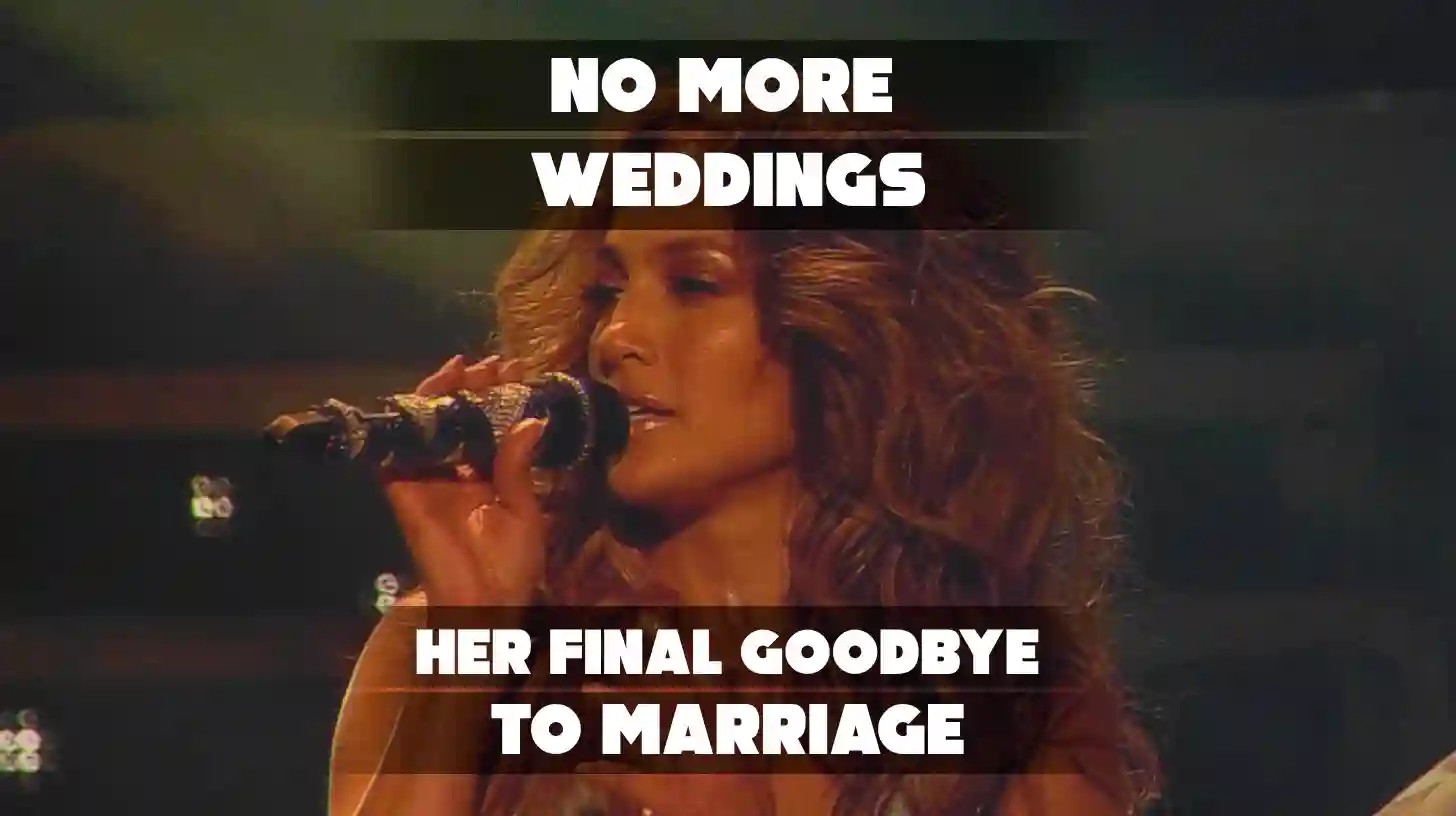 Jennifer Lopez Announces at Concert She’s Done with Marriage