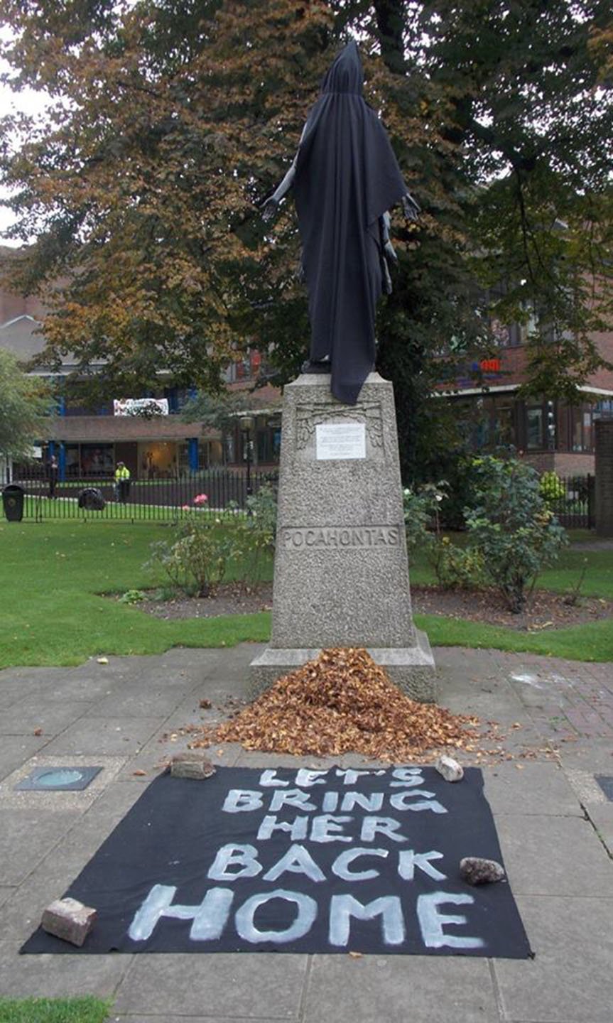 Pocahontas is buried in England29.07