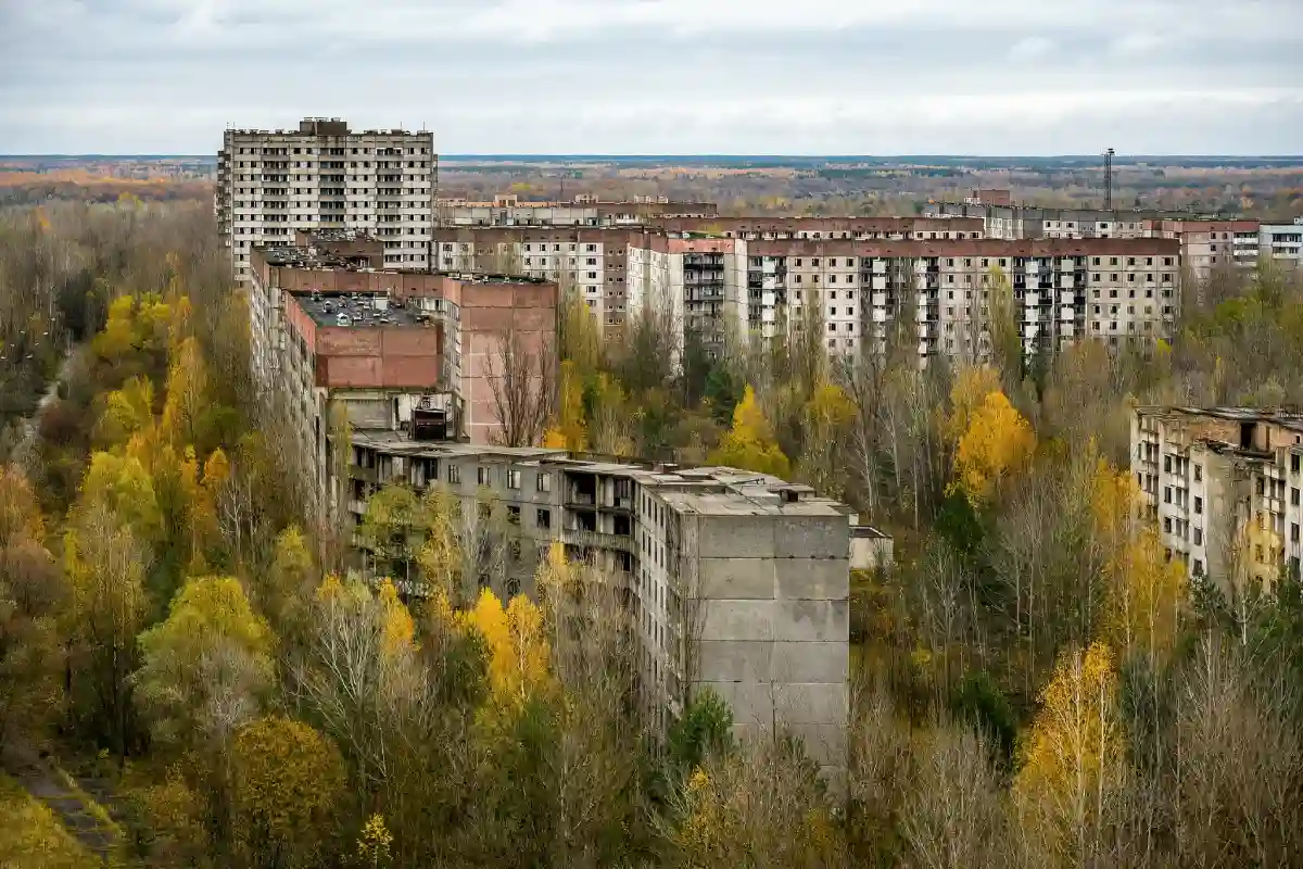Part of Pripyat City Part of Pripyat City