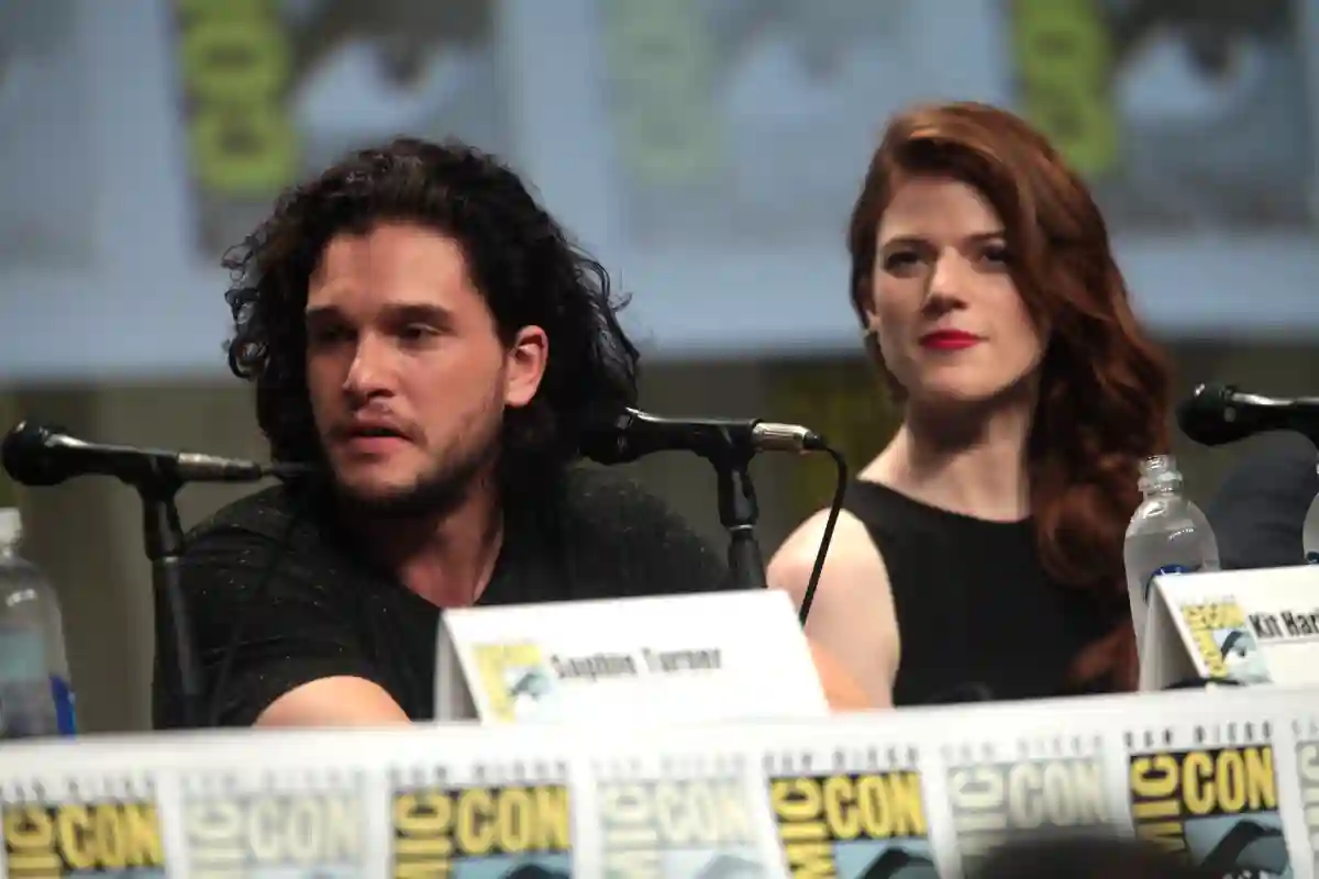 Rose Leslie and Kit Harington Rose Leslie and Kit Harington