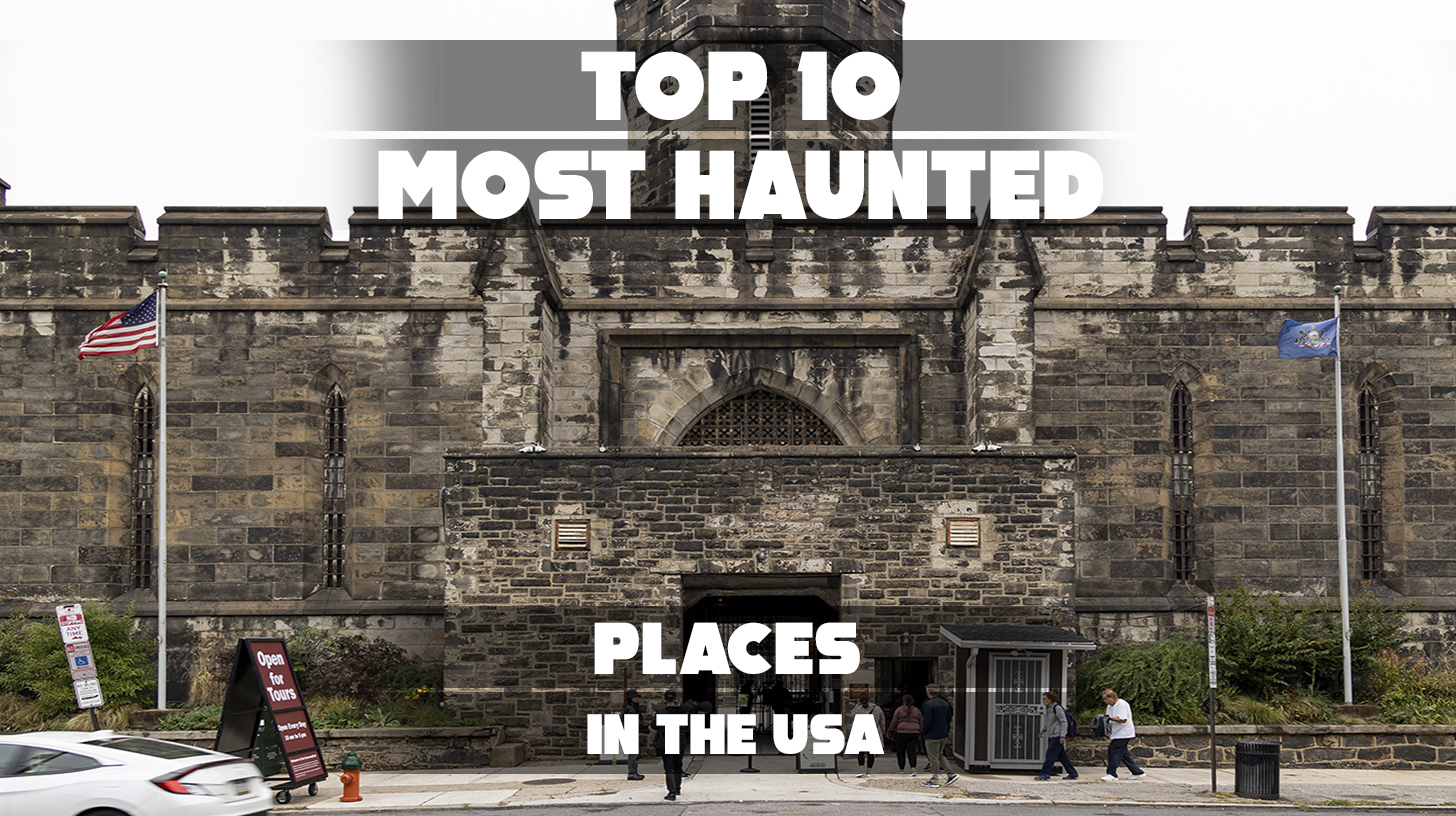 Top 10 Most Haunted Places in the USA social cover graphic