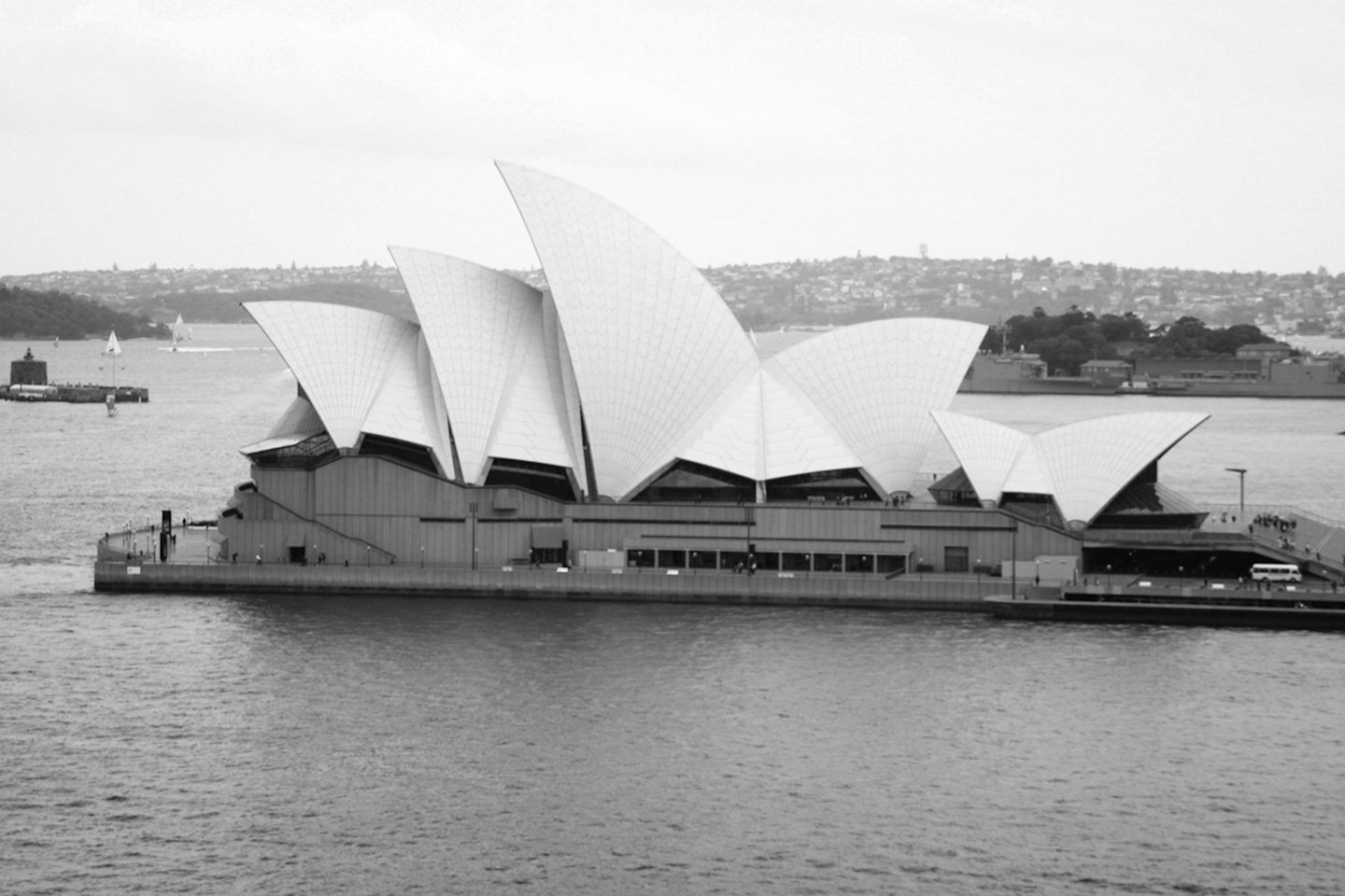 Sydney Opera House Australia then05.07 1