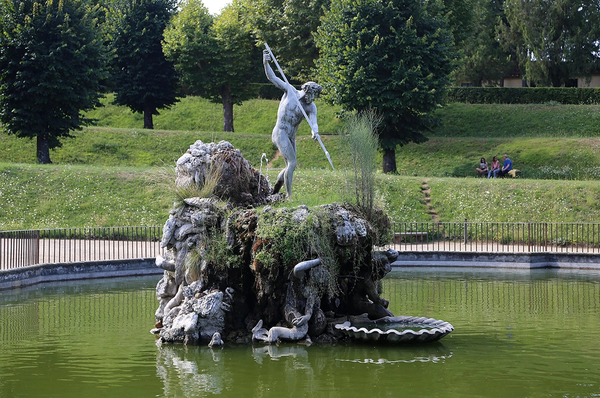 The Fountain of Neptune – Boboli Gardens Florence 27.7.2025