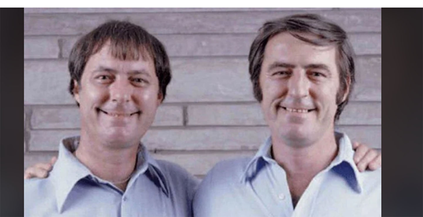 The Separated Twins with Parallel Lives