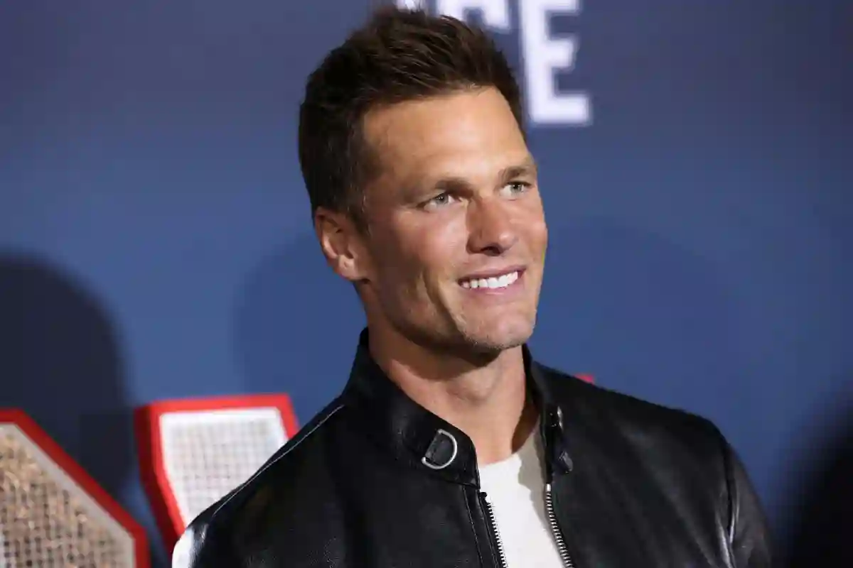A photograph of Tom Brady A photograph of Tom Brady