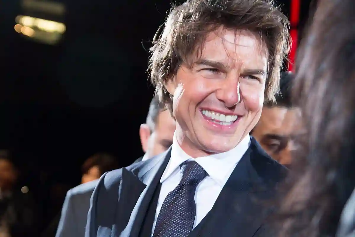 Image of laughing Tom Cruise Image of laughing Tom Cruise