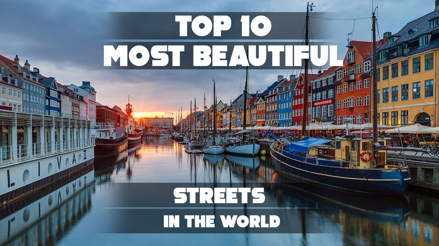 Colorful buildings line one of the most beautiful streets in the world.