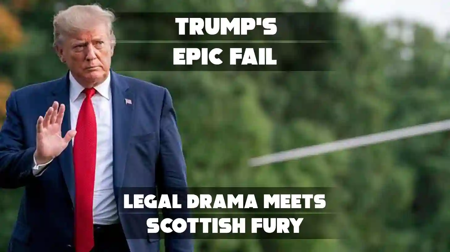 Trump’s Visit to Scotland Ignites Media Storm and Public Outrage