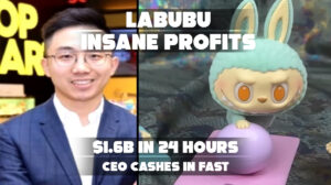 Fans rush to buy Labubu dolls as Chinese CEO Wang Ning’s fortune skyrockets.