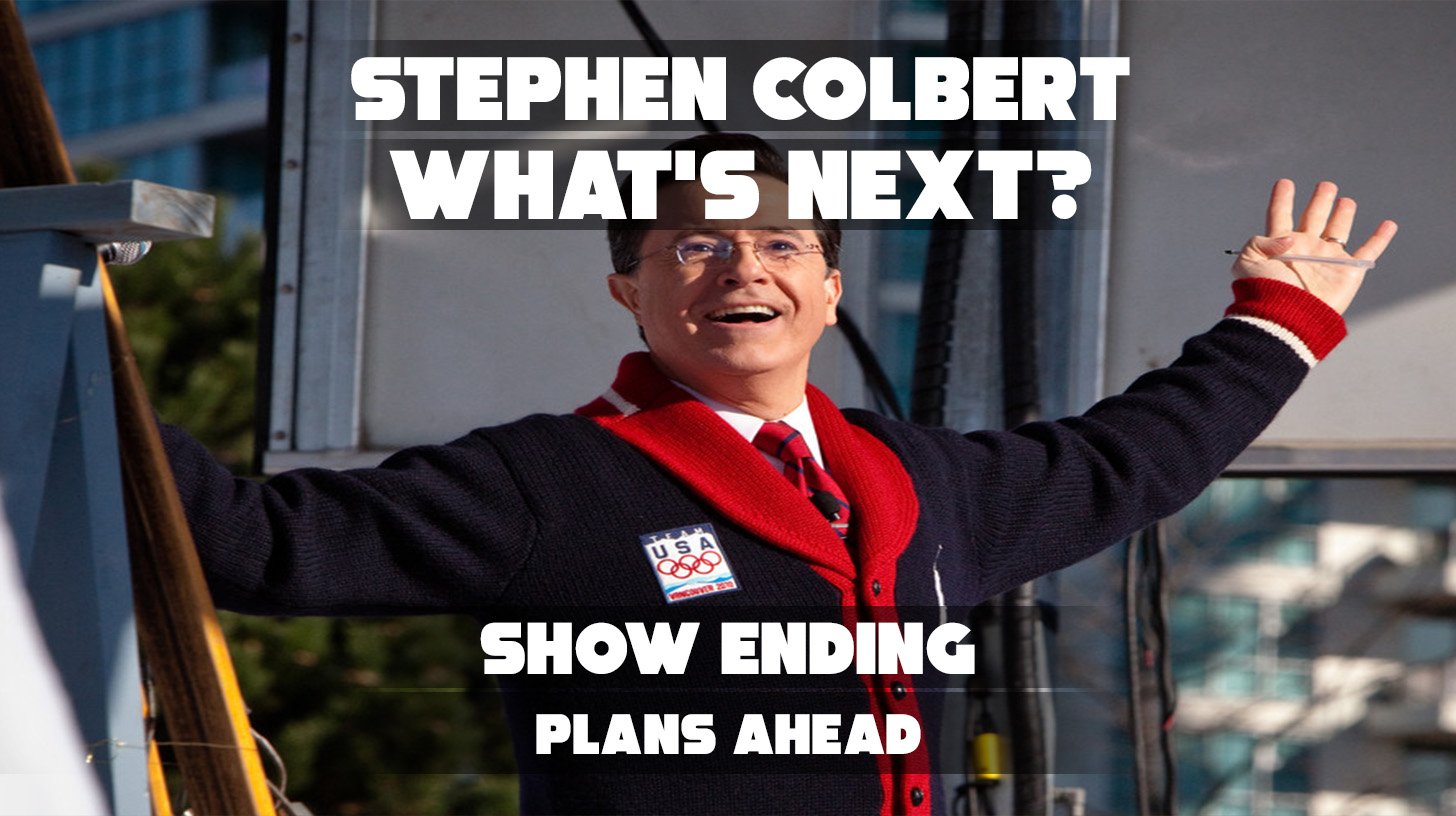 Stephen Colbert smiling while sharing his thoughts about life after The Late Show finale in 2025.