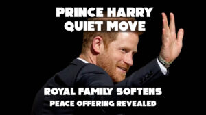 Prince Harry smiles at public event, signaling potential royal reconciliation.