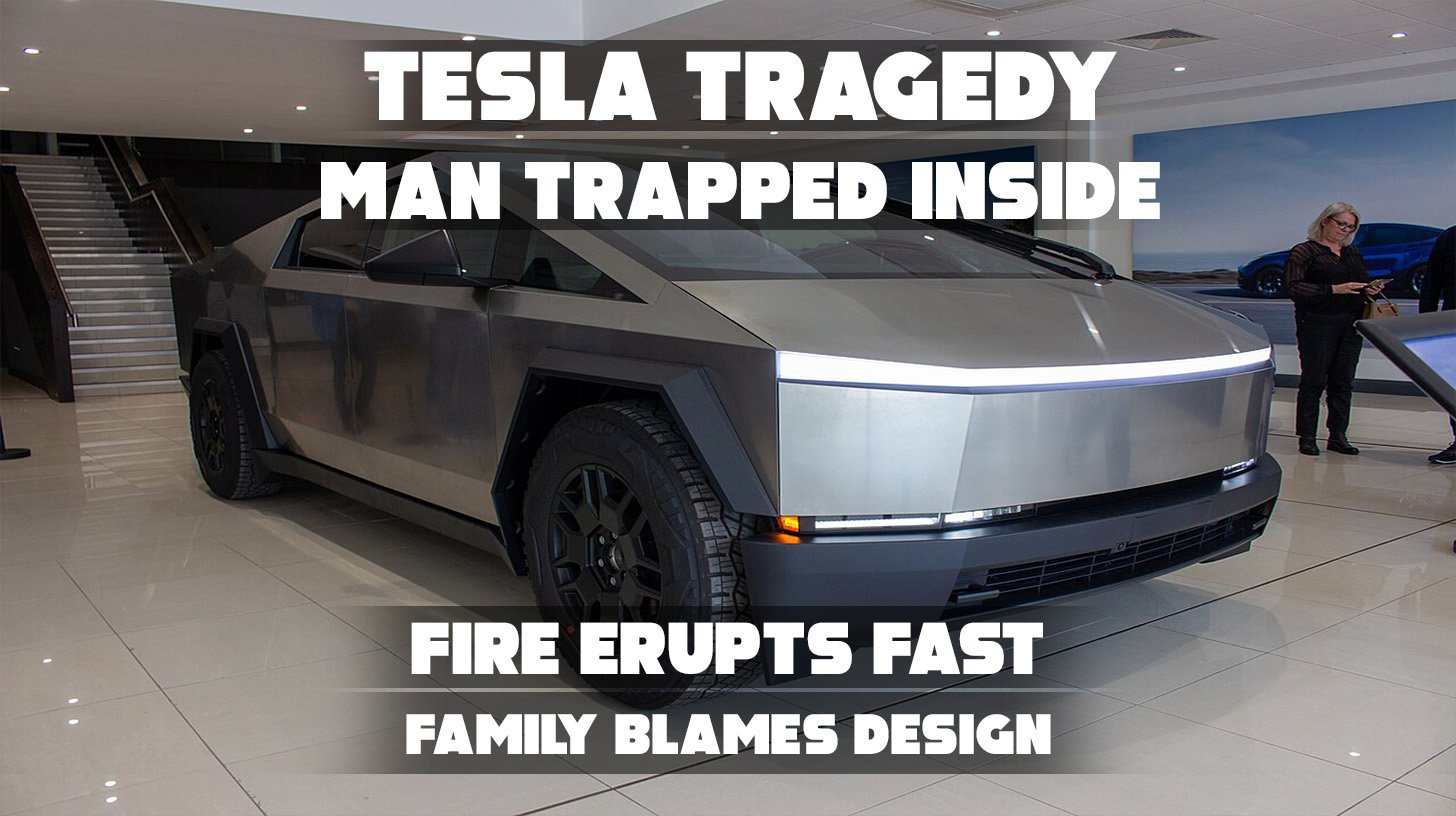 Family sues Tesla after Tesla Cybertruck owner dies in fiery wreck