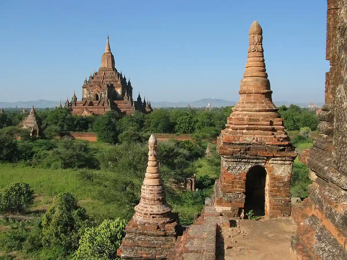 Htilominlo Buddhist Temple in Bagan, Myanmar – A stunning example of ancient architecture in Southeast Asia. Htilominlo Buddhist Temple in Bagan, Myanmar – A stunning example of ancient architecture in Southeast Asia.