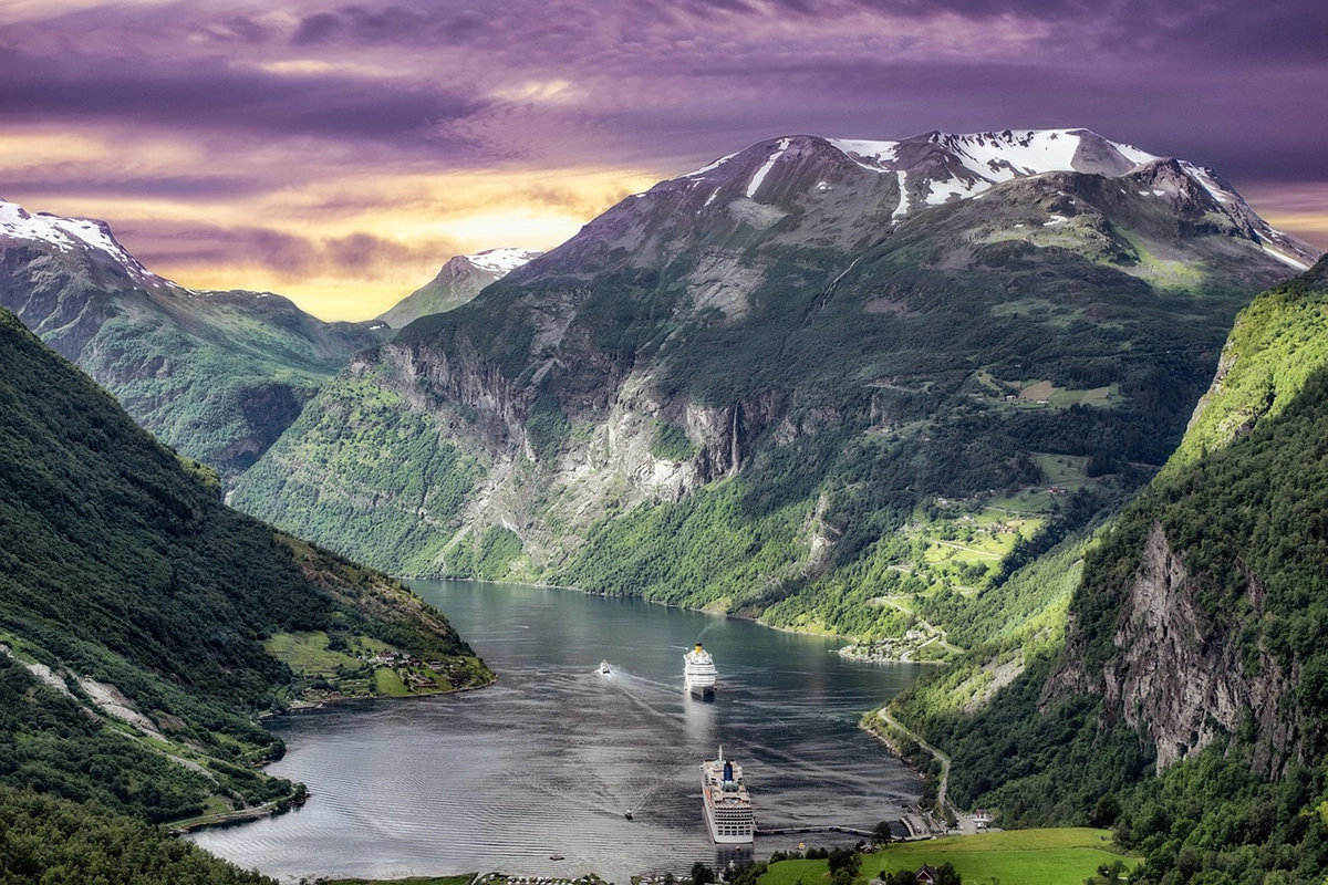 Cruise in the Fjords in Norway 17.8.2025