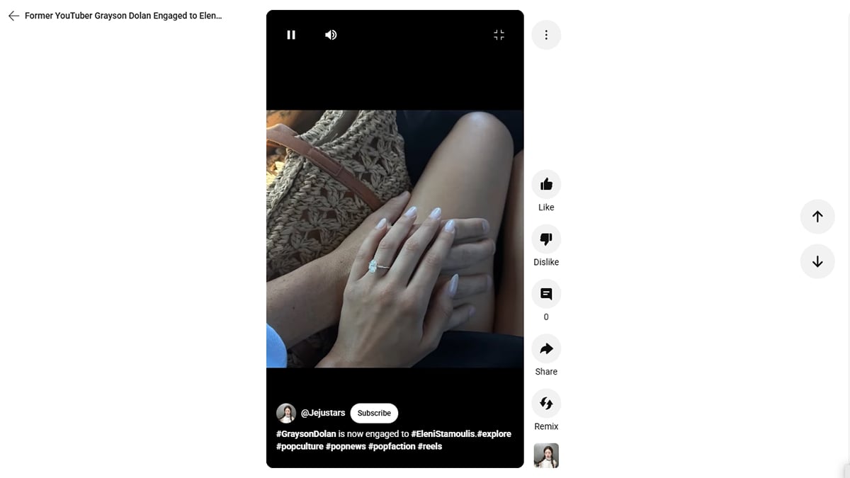 Grayson Dolan Surprise Engagement 6.08.2025 1