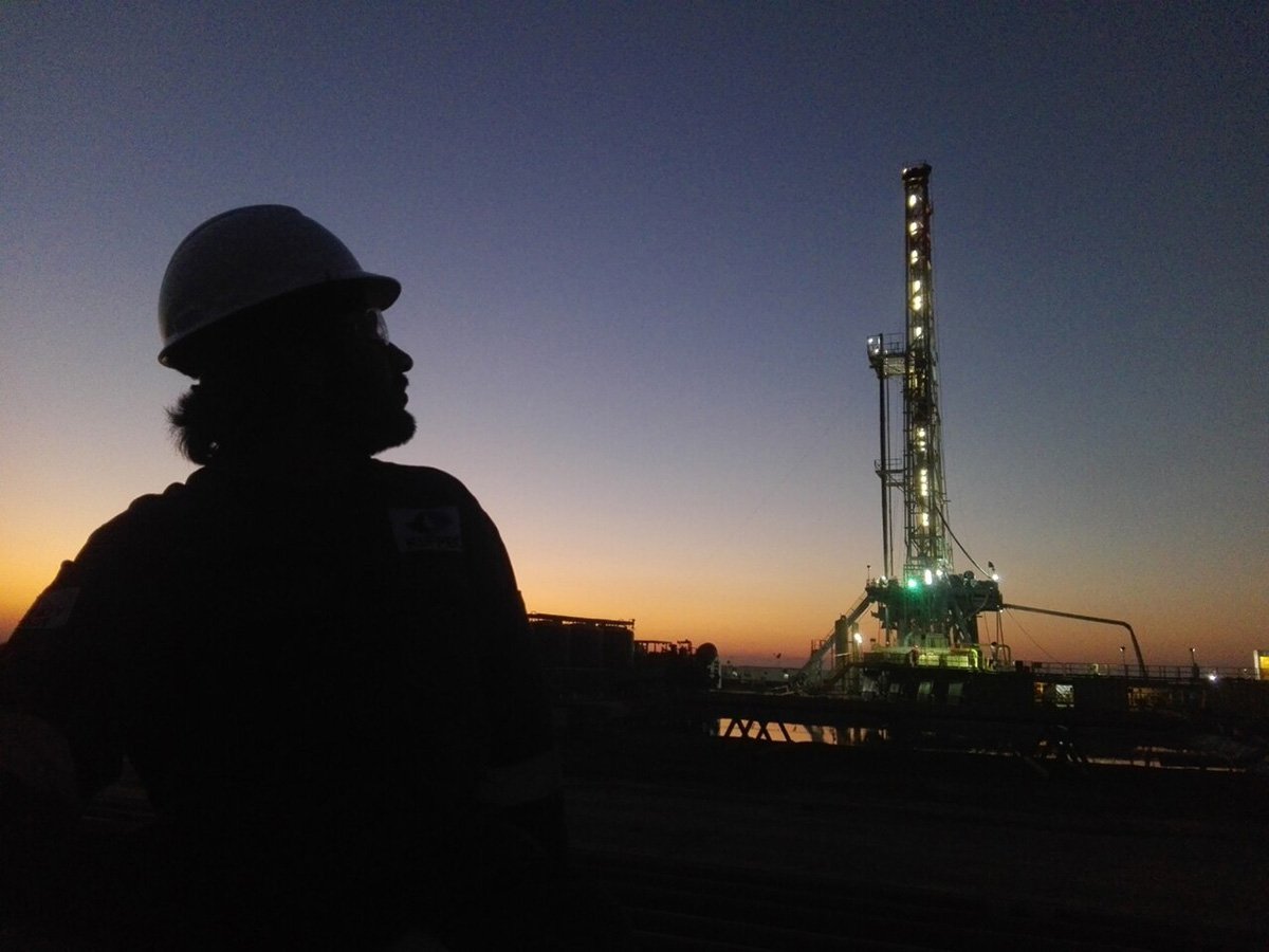 Petroleum wellsite in Sindh Pakistan 20.08.2025