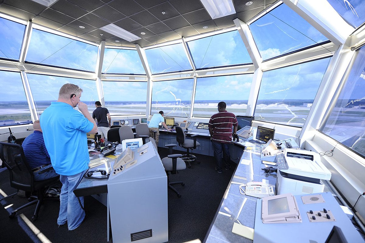 Pope Field Air Traffic Control Tower 20.08.2025
