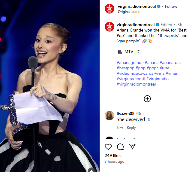 Ariana Grande Wins at 2025 MTV VMAs- Lady Gaga Dominates the Night Ariana Grande Wins at 2025 MTV VMAs- Lady Gaga Dominates the Night