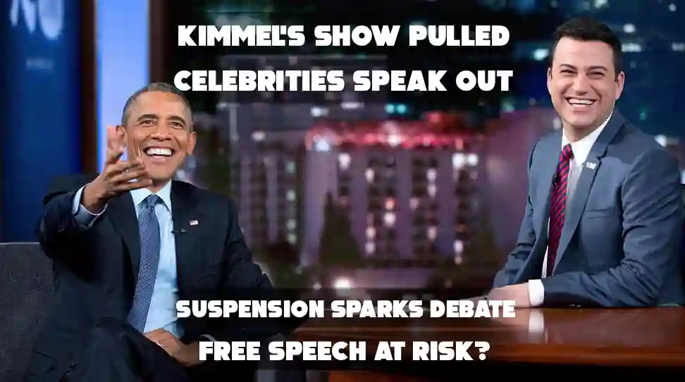 Kimmel’s Suspension Stirs Debate on Free Speech in Media and Politics