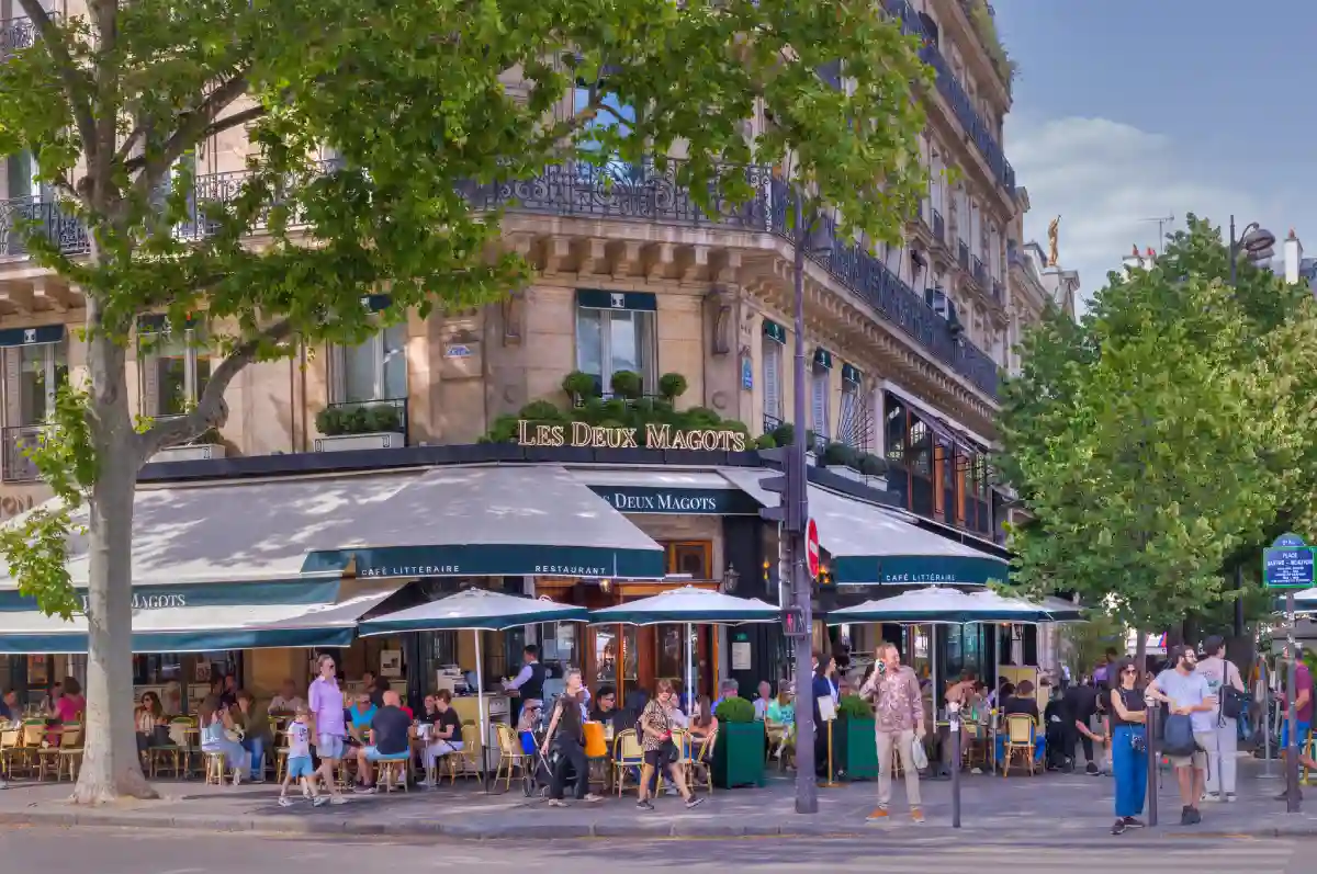 A classic Parisian breakfast at Les Deux Magots, one of the best breakfast places in Paris, with fresh pastries, coffee, and an iconic ambiance in Saint-Germain-des-Prés. A classic Parisian breakfast at Les Deux Magots, one of the best breakfast places in Paris, with fresh pastries, coffee, and an iconic ambiance in Saint-Germain-des-Prés.