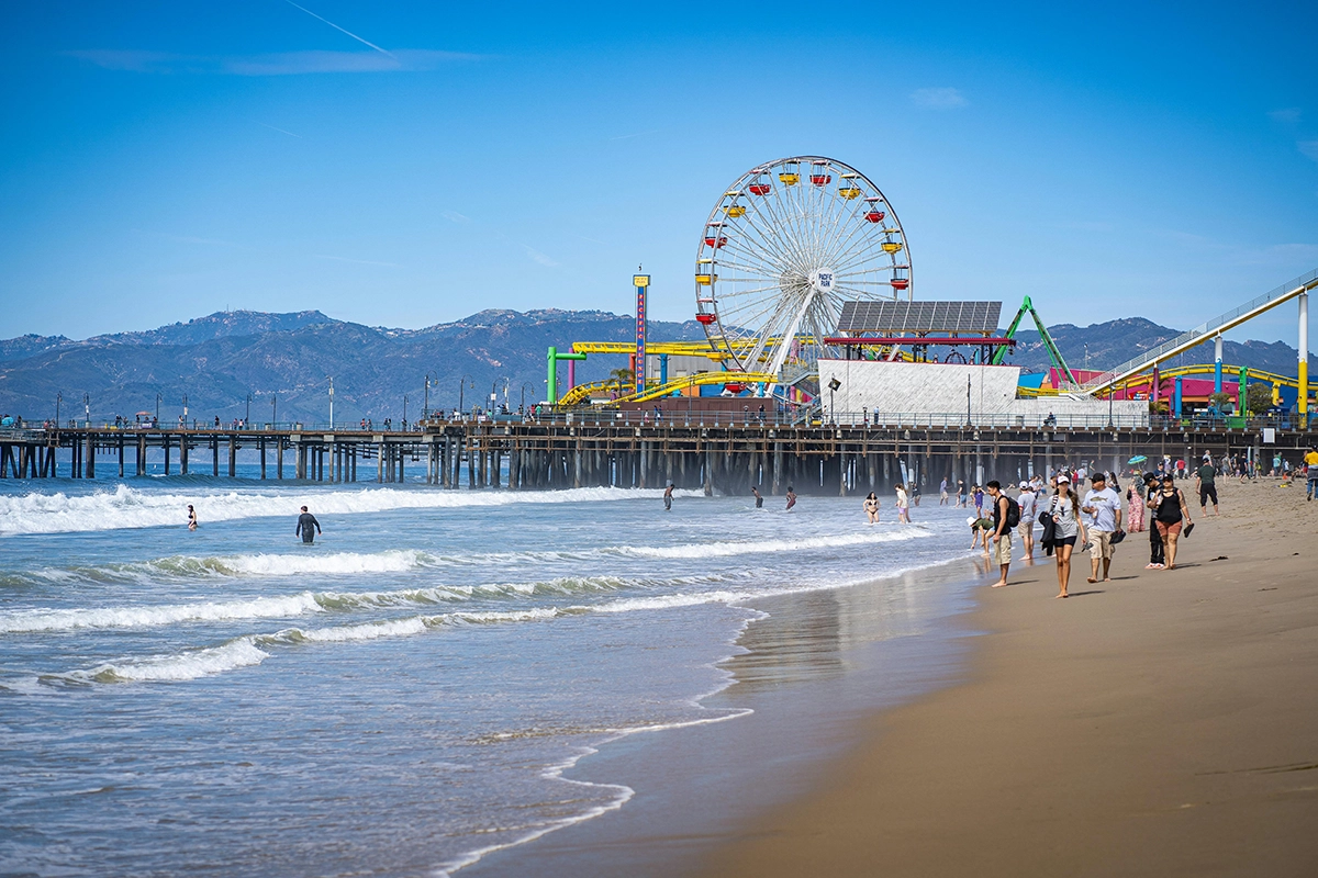 Santa Monica Beach 2.9.2025
